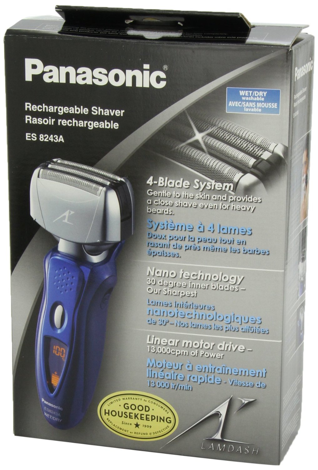 Panasonic ES8243A Arc 4 Electric Shaver Review