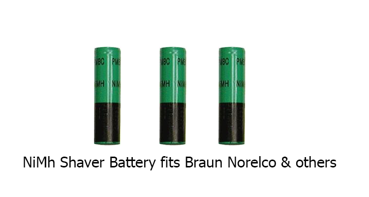 NiMh Shaver Battery fits Braun Norelco & others