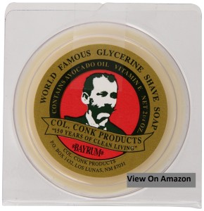 Col. Conk Worlds Famous Shaving Soap, Bay Rum