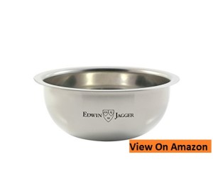 Edwin Jagger Contemporary Chrome Plated Shaving Soap Bowl