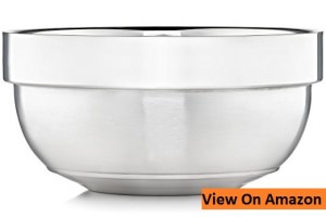Justice Shaving Company Shave Bowl - Dual Layer Stainless Steel