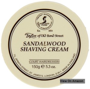 Sandalwood Shaving Cream Bowl